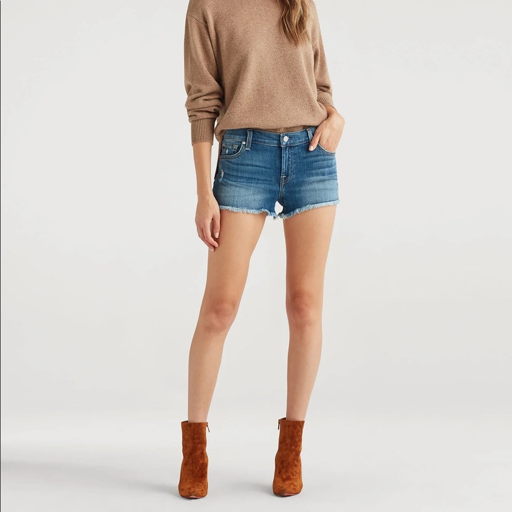 7 For All Mankind Cut Off Shorts